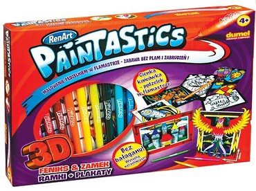 Paintastics 3D Box Feniks / Zamek