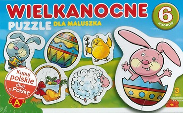 Puzzle Wielkanocne dla maluszka ALEX