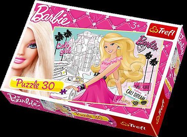 Puzzle 30 Barbie Kalifornijski sen TREFL