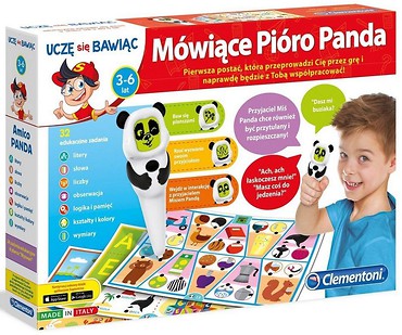 Uczę się bawiąc. Mówiące pióro - Panda