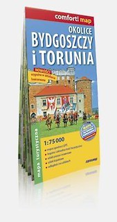 Comfort!map Okolice Bydgoszczy i Torunia 1:75 000