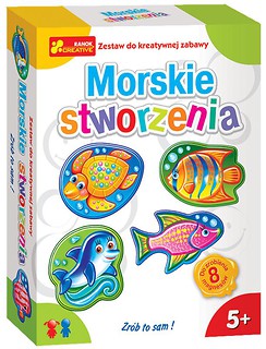 Zestaw do kreatywnej zabawy - Morskie stworzenia