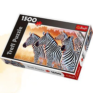 Puzzle 1500 Zebry TREFL