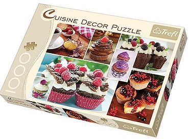 Puzzle 1000 Cuisine Decor - Muffiny TREFL