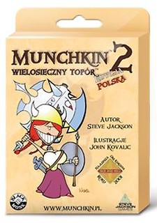 Munchkin 2 Wielosieczny topór BLACK MONK