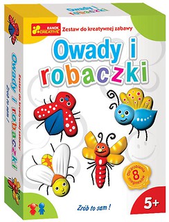 Zestaw do kreatywnej zabawy - Owady i robaczki