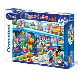 Puzzle 104 Maxi Disney Pociąg