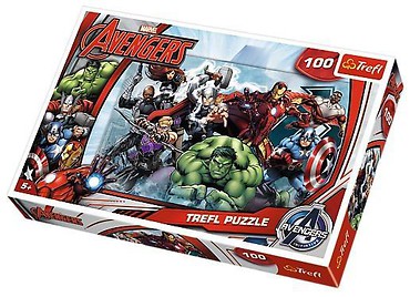 Puzzle 100 - Avengers. Do ataku