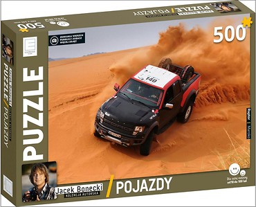 Puzzle Pojazdy - Raptor Jacek Bonecki