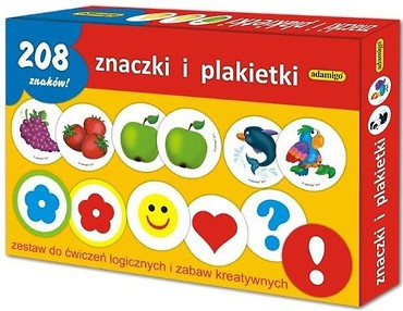 Znaczki i plakietki - Zestaw edukacyjny