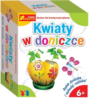 Zestaw do kreatywnej zabawy - Kwiaty w doniczce