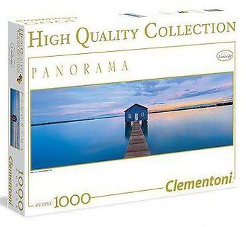 Puzzle 1000 HQ Panorama Blue Calm