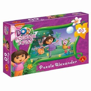 Puzzle 60 DORA Cukierek albo psikus ALEX