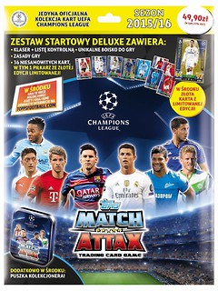 Liga Mistrzów - Zestaw startowy deluxe z puszką