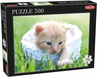 Puzzle 500 Kotek