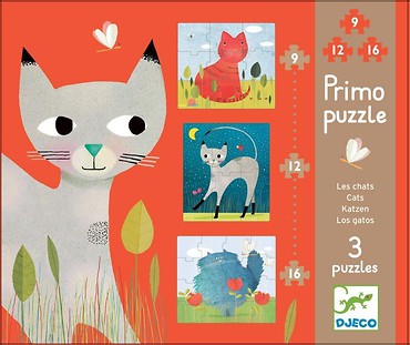 Puzzle pierwsze - Koty