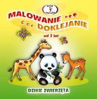 Malowanie, doklejanie - dzikie zwierzęta