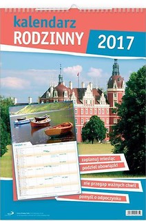 Kalendarz 2017 ścienny - Kalendarz rodzinny