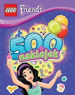 500 naklejek. LEGO ® Friends w.2016