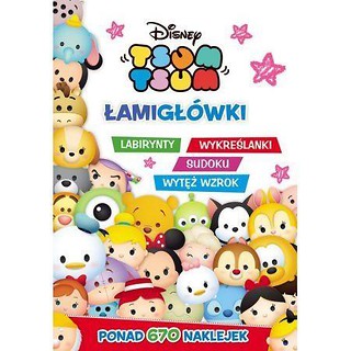 Tsum Tsum Łamigłówki labirynty wykreślanki...