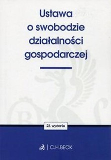 Ustawa o swobodzie działalności gospodarczej