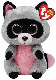 Ty Beanie Boos Rocco - Szary Szop 24 cm