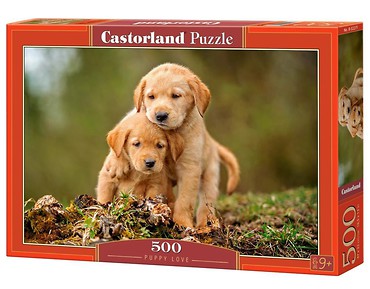 Puzzle 500 Puppy Love CASTOR