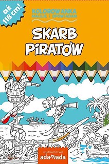 Kolorowanka. Maluję i opowiadam. Skarb piratów