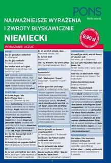 Najważniejsze wyrażenia i zwroty błysk. Niemiecki