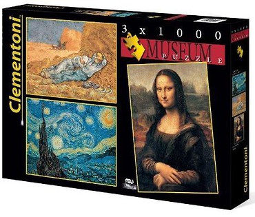 Puzzle 3x1000 Museum Collection