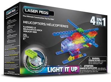 Klocki laser pegs 4 w 1 Helicopter