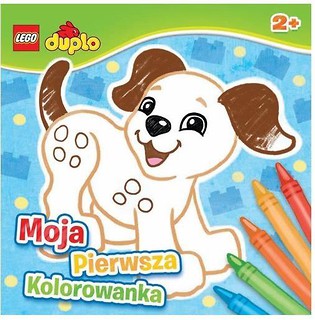 Moja pierwsza kolorowanka. Lego Duplo