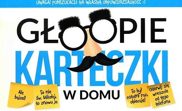 Głoopie karteczki w domu