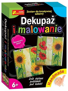 Handmade - Dekupaż i malowanie. Słoneczny dzień