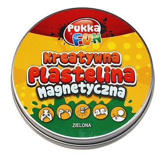 Kreatywna plastelina - Magnetyczna zielona