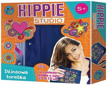 Hippie Studio - zestaw z jeansową torebką STnux