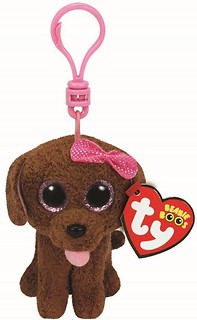 Ty Beanie Boos Maddie - Brązowy Pies - Brelok