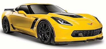 Samochód Corvette Z06 2015 skala 1:24