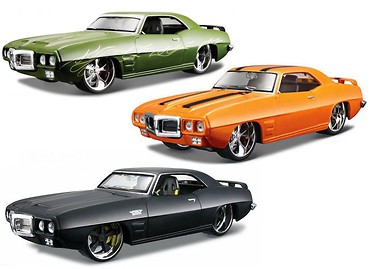 Samochód Pontiac Firebird 1969 skala 1:24