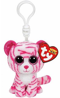 Ty Beanie Boos Asia - Biało-Różowy Tygrys - Brelok