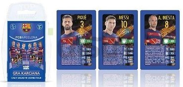 Gra - Top Trumps FC Barcelona