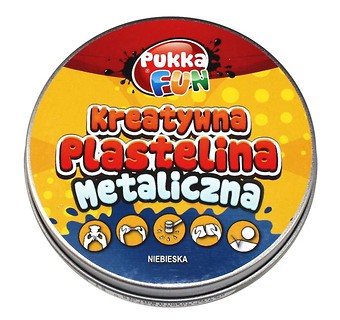 Kreatywna plastelina - Metaliczna niebieska