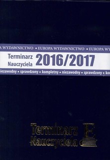 Terminarz Nauczyciela 2016/2017 BR EUROPA