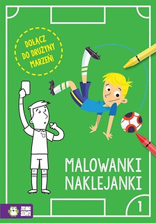 Piłkarskie malowanki-naklejanki cz.1