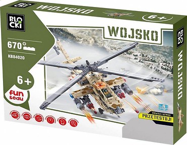 Klocki Blocki Wojsko Helikopter