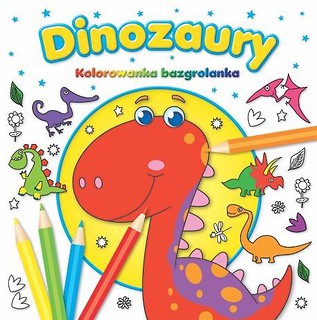 Kolorowanka bazgrolanka - Dinozaury