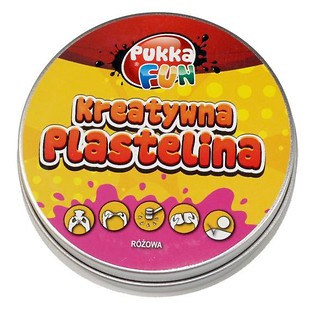 Kreatywna plastelina - standardowa różowa