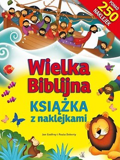 Wielka Biblijna książka z naklejkami