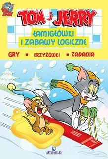 Tom i Jerry.Łamigłówki i zabawy logiczne (żółte)