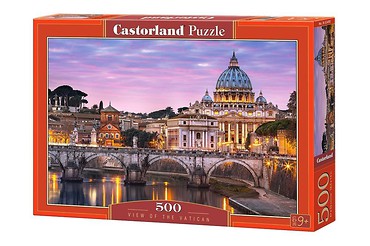 Puzzle 500 Widok na Watykan CASTOR